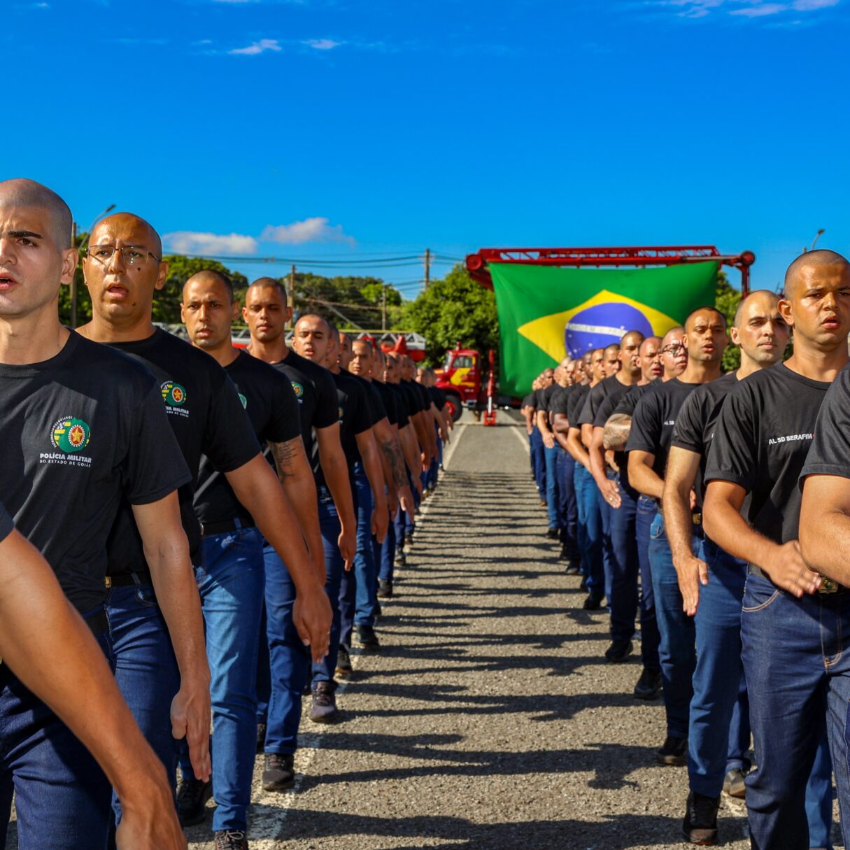 Curso de formação de novos praças da PM. Foto: PM5