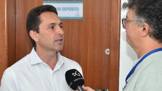 Leandro Vilela detalha planos para assumir governo de Aparecida, em 2025. Foto: Rodrigo Estrela