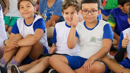Matrícula alunos da rede municipal de educação. Foto: SME