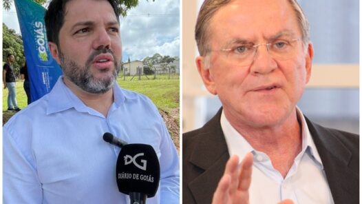 Candidatos a prefeito de Anápolis, Màrcio Correia e Antônio Gomide, na eleiçaõ de 2024