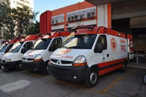 SAMU: cinco das 11 ambul&acirc;ncias est&atilde;o paralisadas