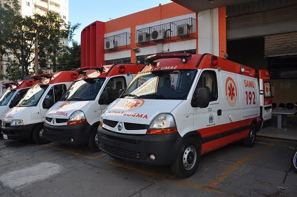 SAMU: cinco das 11 ambul&acirc;ncias est&atilde;o paralisadas