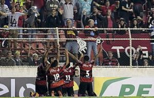 Vit&oacute;ria contra o goias