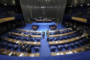 L&iacute;deres governistas do Senado elogiam nova regra previdenci&aacute;ria