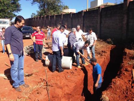 Obras na Av Barbosa Rodrigues no Jd Mariliza (Foto: Prefeitura de Goiânia) avenidabarbosajdmariliza
