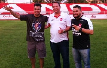Thiago Brava no OBA (Foto: Vila Nova F.C) thiagovila