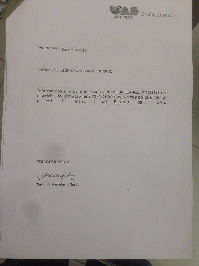 documento leon deniz deferimento oab mg