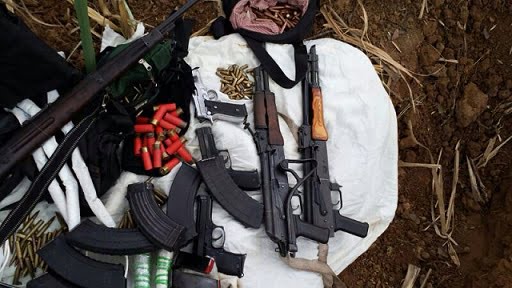 ARMAS APREENDIDAS PMGO