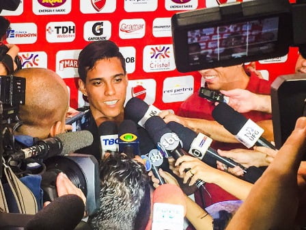 Atacanta destaca que já recebeu propostas do exterior (Foto: Adriano Herrero) wendell lira santa genoveva 2 13 01 16