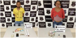 SUSPEITOS DE TRAFICO PRESOS EM CATALAO