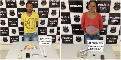 SUSPEITOS DE TRAFICO PRESOS EM CATALAO