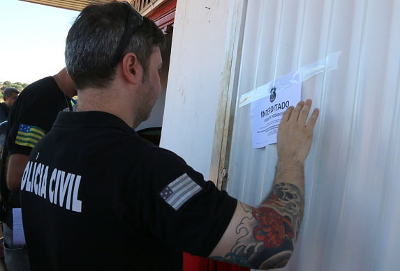 LOJA INTERDITADA OPERACAO TRIADE FOTO JOTA EURIPEDES