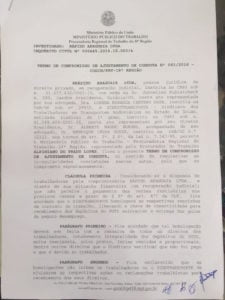 termo ajuste de conduta sinttransporte rapido araguaia pagina 1