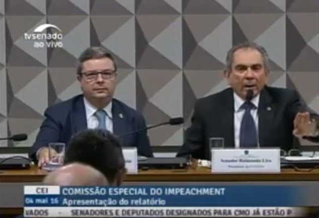APRESENTACAO DO RELATORIO COMISSAO DO IMPEACHMENT SENADO
