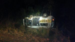 acidente br 050 kombi