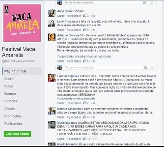 facebook vaca amarela critica