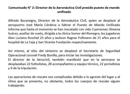 comunicado prefeitura de medellin