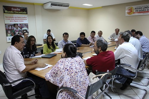 prefeitura de aguas lindas reuniao governo federal