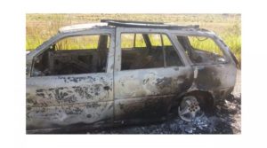 carro carbonizado sao miguel passa quatro