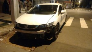 honda acidente