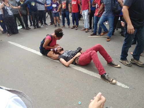 jovem ferido no centro de goiania
