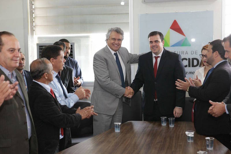 ronaldo caiado gustavo mendanha foto divulgacao