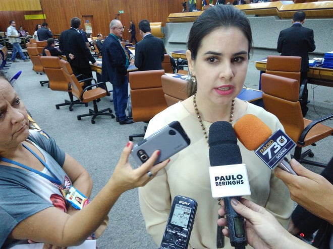 Parlamentar rebate críticas de colega e diz que CEI já coletou informações relevantes (Foto: Samuel Straioto) priscilla tejota
