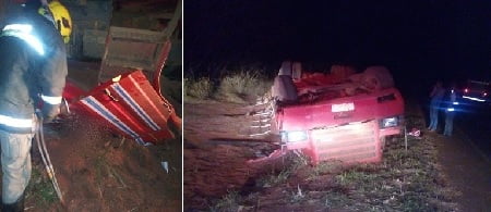 acidente trevo jatai