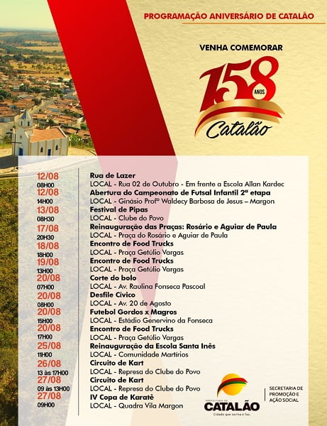 aniversario de catalao