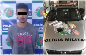 dois presos por roubo