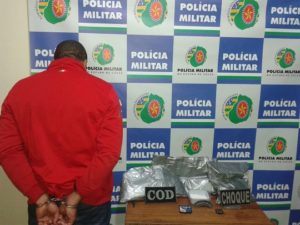 droga apreendida cod