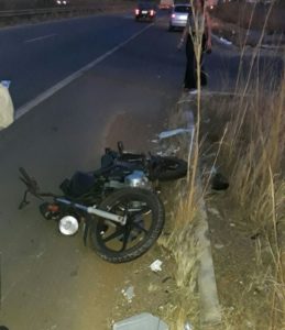 jovem morre em acidente de moto