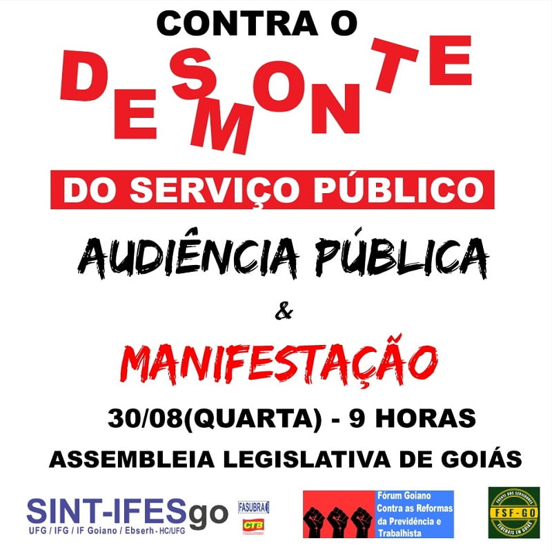 manifestacao servidores publicos