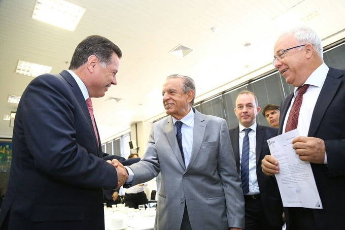 marconi e iris reuniao paco foto leoiran