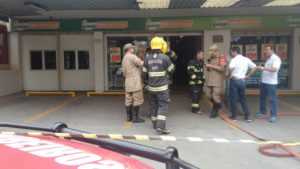 principio de incendio centro