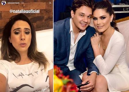 fundo azul brilhando com símbolo e nome do signo de gêmeos