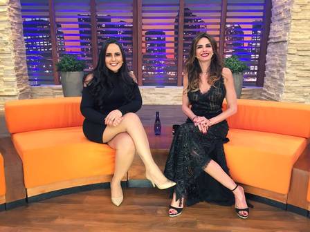 perlla e luciana gimenez divulgacao rede tv