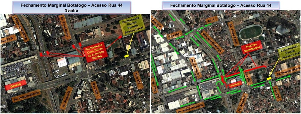 transito alterado na 44 foto prefeitura de goiania