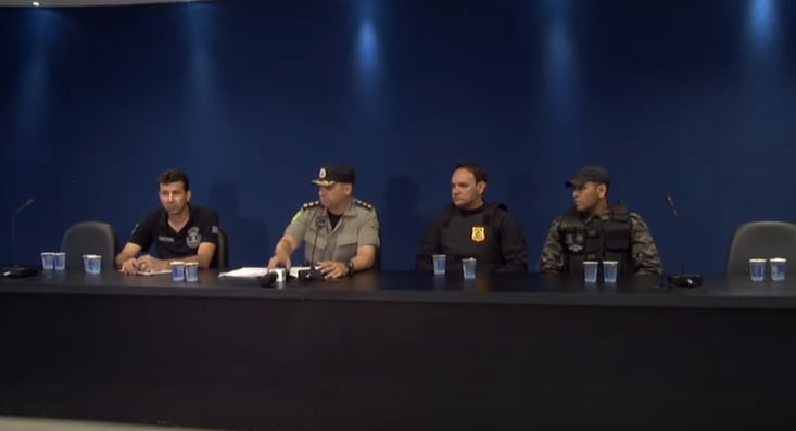 coletiva fuga de presos da odenir imagem dg