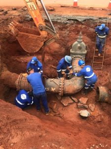 Adutora Saneago foto facebook saneago.jpg