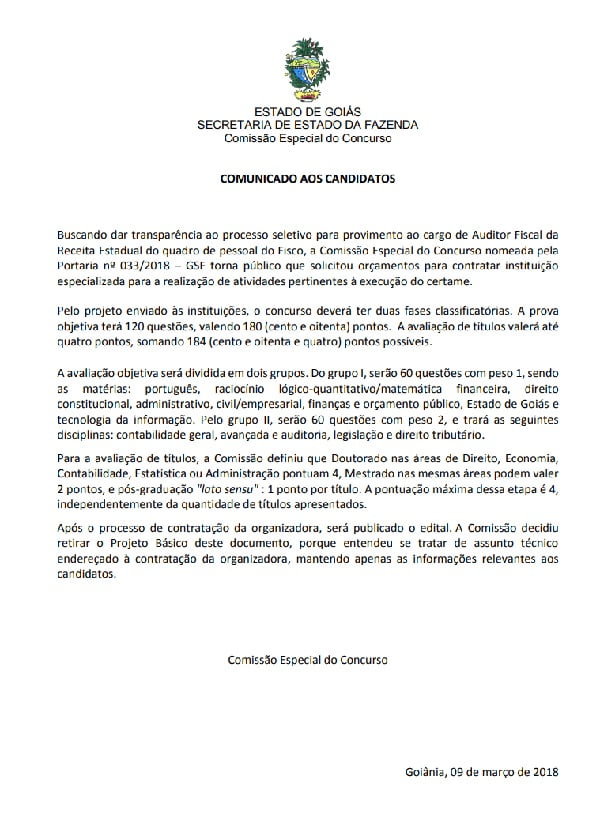comunicado sefaz concurso auditor fiscal.jpg