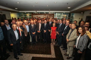 Marconi Perillo - Homenagem dos secretários e ex-secretários - Foto Fernando Leite 02.jpg