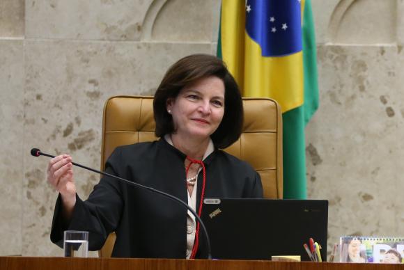 Raquel Dodge, em sua primeira sessão no Supremo como procuradora-geral da RepúblicaJosé Cruz:Agência Brasil .jpg