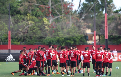 treino flamengo