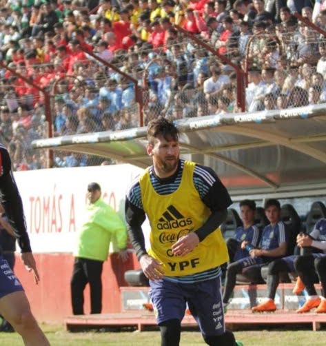 messi argentina treino copa