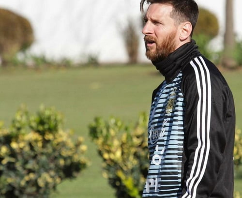 messi chegou