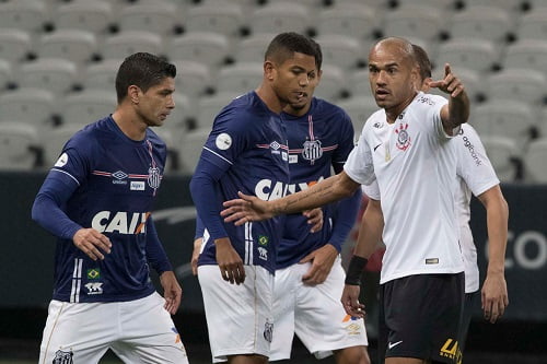 corinthians santos empate