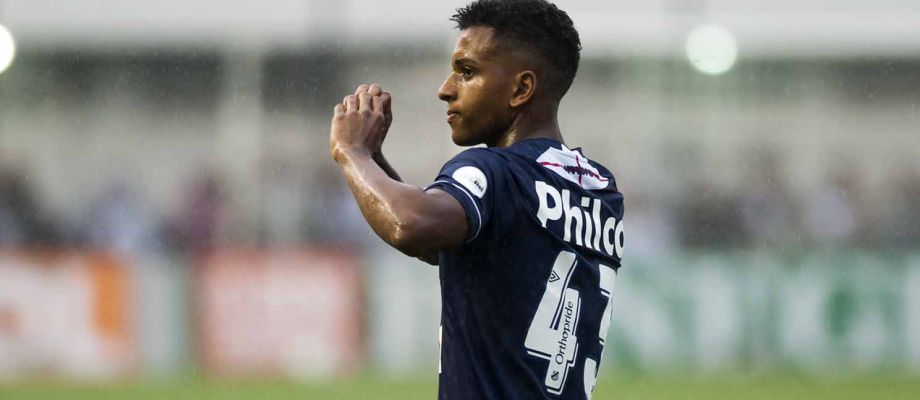 rodrygo gols santos vitoria