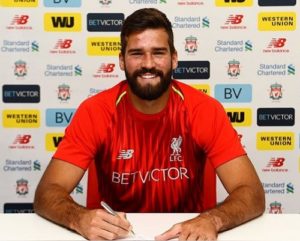 contrato alisson liverpool