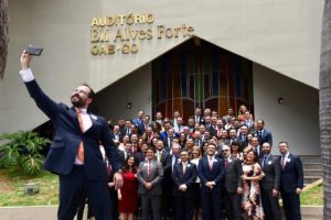 Diretoria da OAB Goiás em foto de campanha (foto divulgação)
